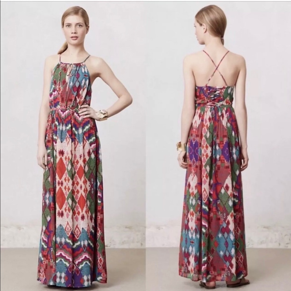 Anthropologie Tarana Maxi Dress by Maeve Size 2